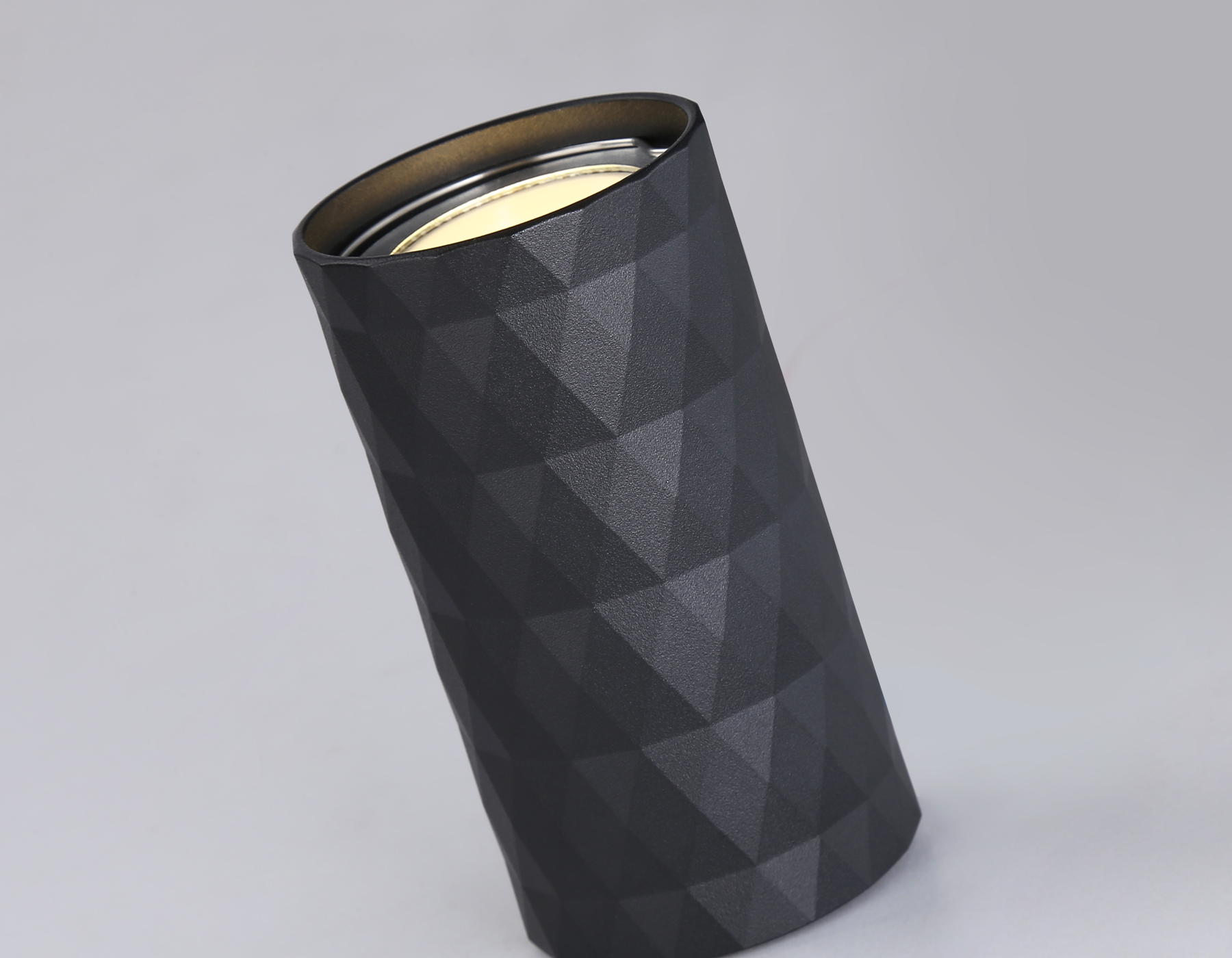 Светильник накладной со сменной лампой GU10 TN213183 BK черный GU10 max 12W D55*100