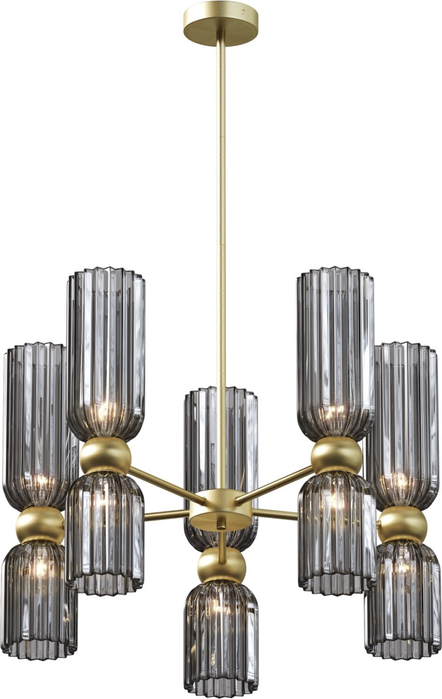 Потолочная люстра на штанге Maytoni Antic MOD302PL-10GR (mod302pl-10gr)