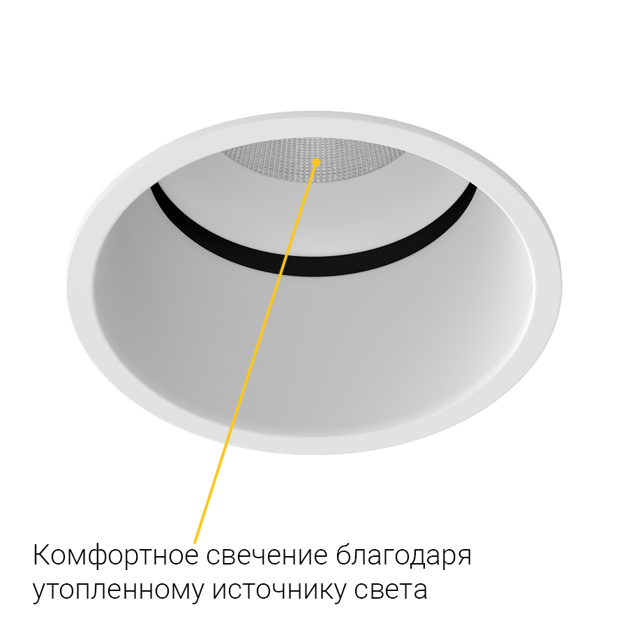 Встраиваемый поворотный светодиодный светильник Ledron PERFECT (2207)