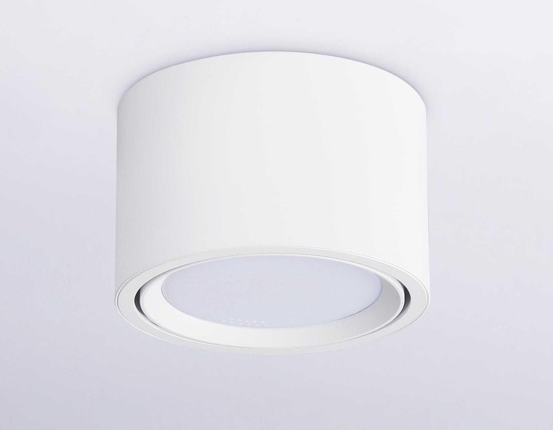 Накладной поворотный светильник GX53 TN6805 WH белый GX53 D100*65