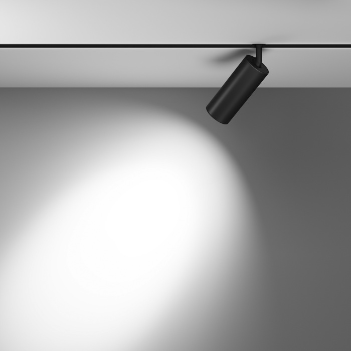 Трековый светильник магнитный 48V Maytoni Focus LED TR032-4-20WTW-S-DD-B (tr032-4-20wtw-s-dd-b)