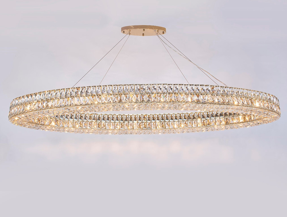 Подвесная люстра хрустальная 1012721S gold (10127_21_s_gold)