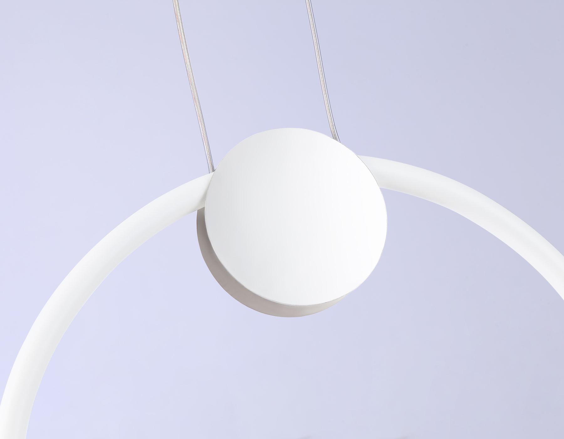 Подвесной светодиодный светильник FL10592 WH/CH белый/хром 4200K 11W 305*20*1000 (Без ПДУ)