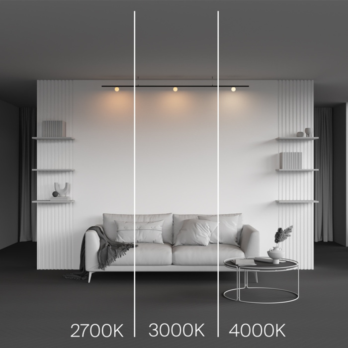 Трековый светильник магнитный 3W 24V Maytoni Luna TR185-1-3W4K-B (tr185-1-3w4k-b)