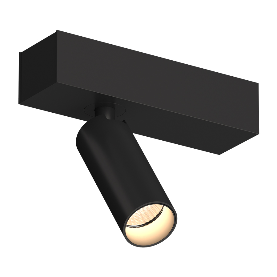 Накладной поворотный светодиодный светильник Ledron SAGITONY E S40 Black 4000K (11133)