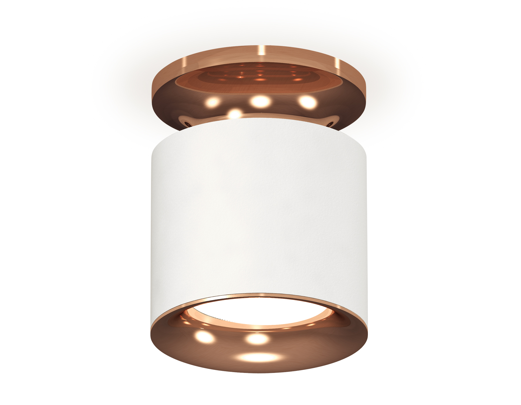 Комплект накладного светильника XS7401142 SWH/PPG белый песок/золото розовое полированное MR16 GU5.3 (N7930, C7401, N7015)