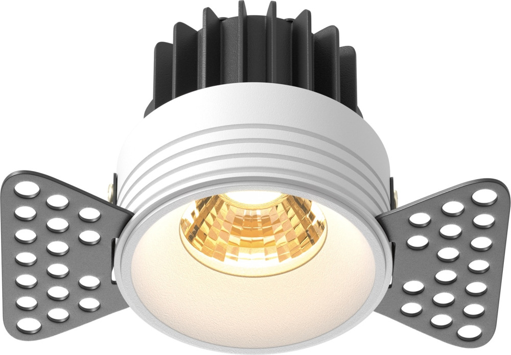 Встраиваемый светильник Maytoni Round DL058-7W27K-TRS-W (dl058-7w2_7k-trs-w)