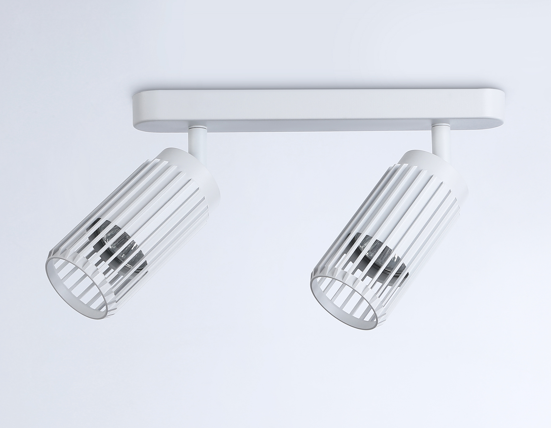 Настенно-потолочный поворотный спот со сменной лампой GU10 TN51682/2 WH белый GU10/2 260*60*180