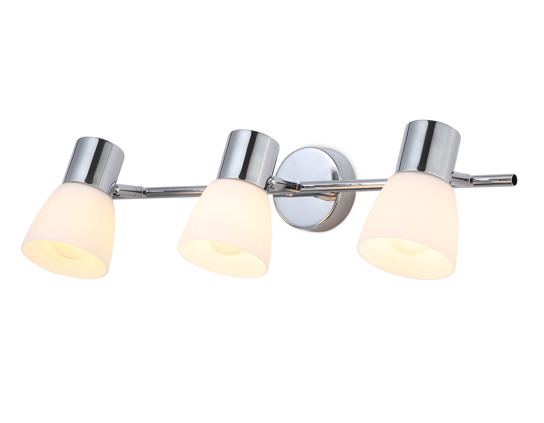 Настенно-потолочный спот TR3965/3 CH/FR хром/белый матовый E27*3 max 40W 460*82*200