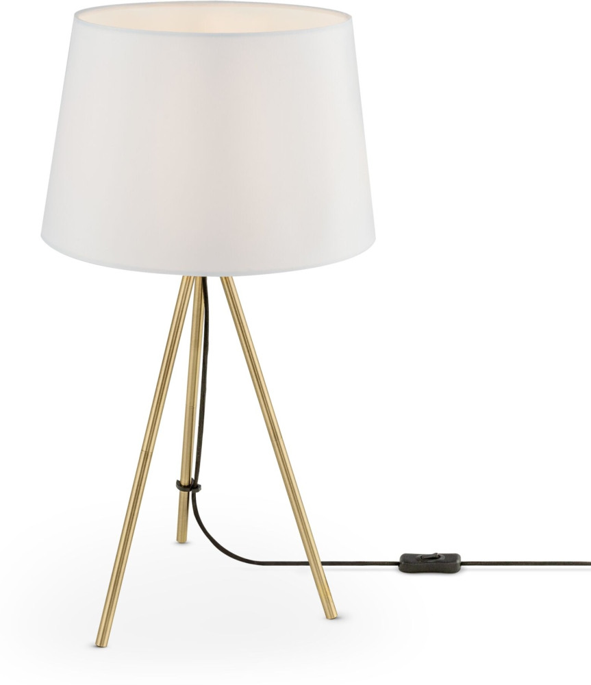 Интерьерная настольная лампа на треноге с выключателем Sandy FR5118TL-01BS (fr5118tl-01bs)