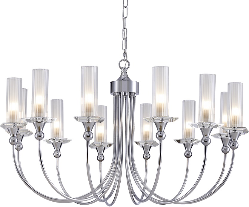 Подвесная люстра Newport 4580 45866С chrome (4586_6_s_chrome)