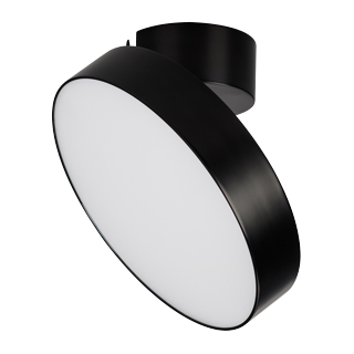 Светильник SP-RONDO-FLAP-R250-30W Warm3000 (BK, 110 deg) (Arlight, IP40 Металл, 3 года) 028172