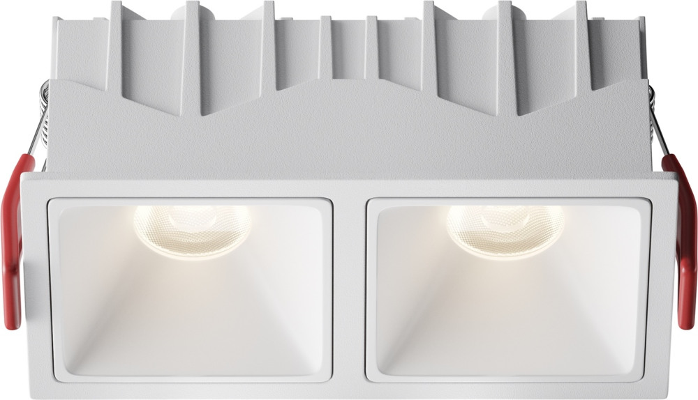 Встраиваемый светильник Maytoni Alfa LED DL043-02-10W4K-SQ-W-1 (dl043-02-10w4k-sq-w-1)