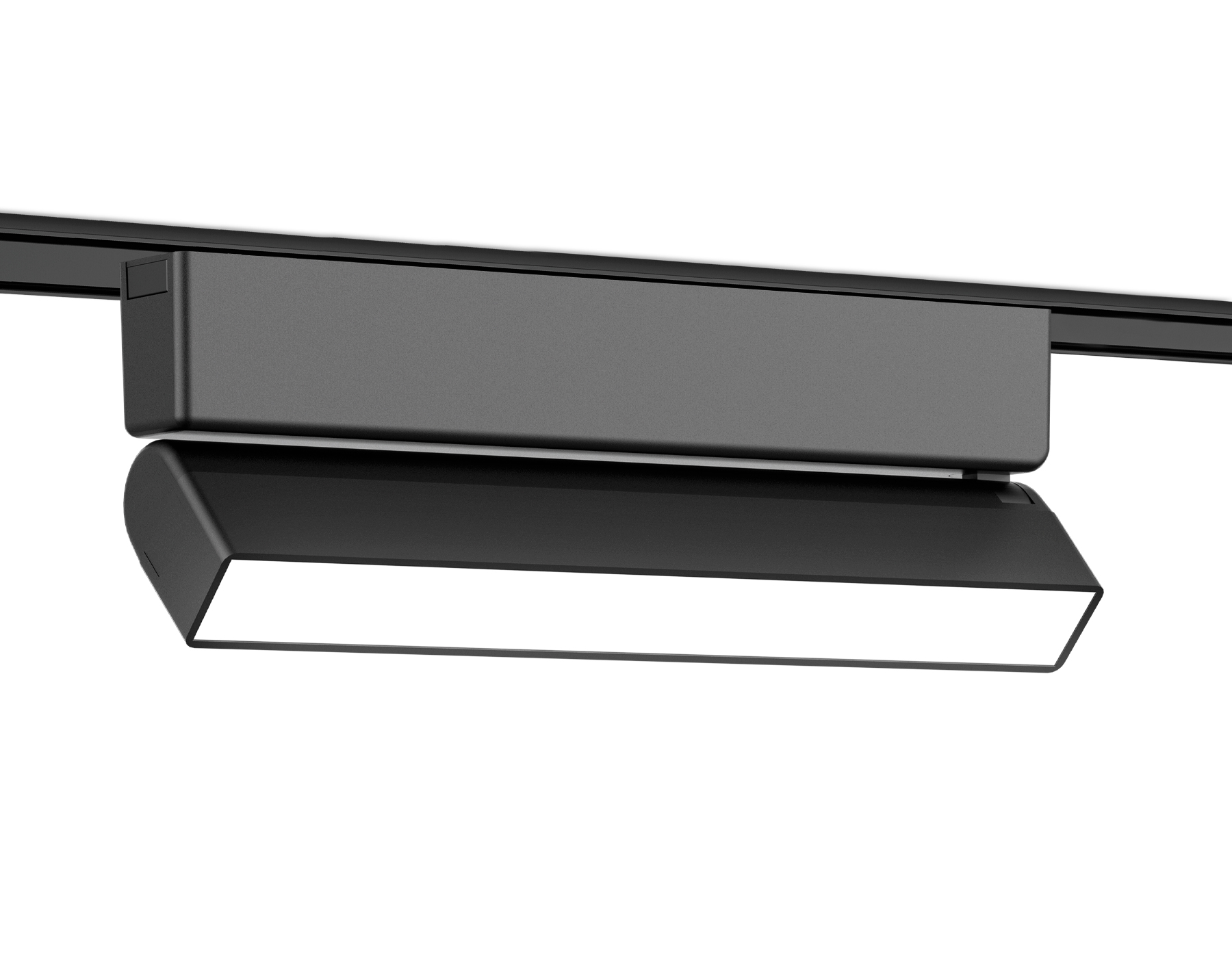 Светильник светодиодный трековый для шинопровода Magnetic Ultra Slim GV1486 BK черный IP20 10W 4200K 48V 230*26*80