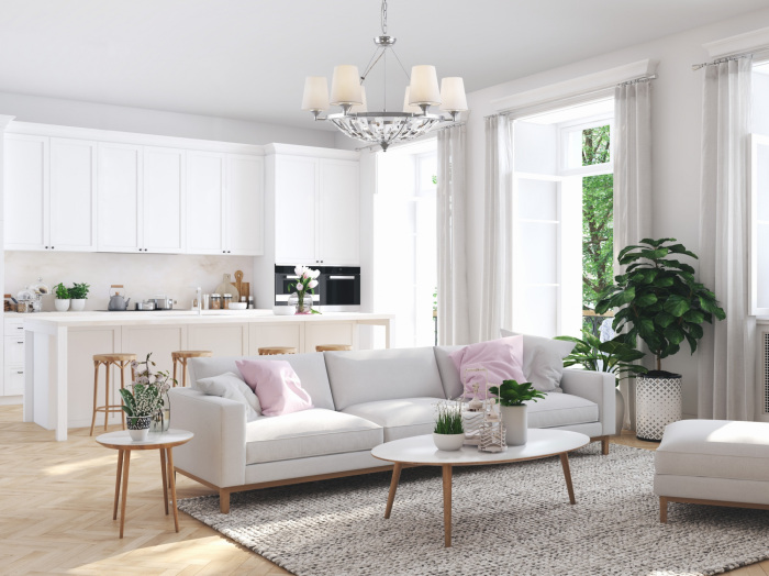 Подвесная люстра хрустальная Pantheon H021PL-06CH (h021pl-06ch)