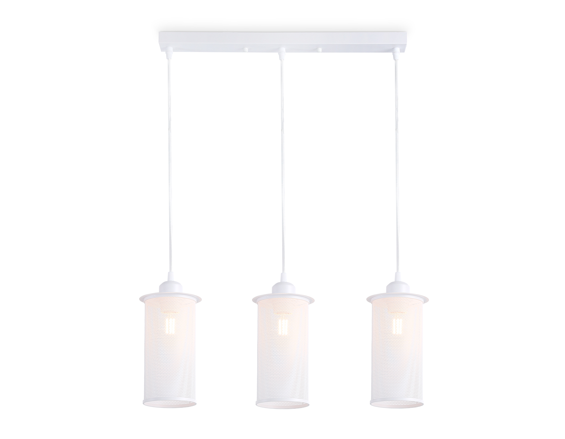 Подвесной светильник в стиле лофт TR8163/3 WH белый E27*3 max 40W 580*102*1060