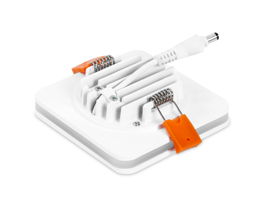 Встраиваемый светодиодный точечный светильник TN141 WH белый LED 4200K 7W 85*85*30