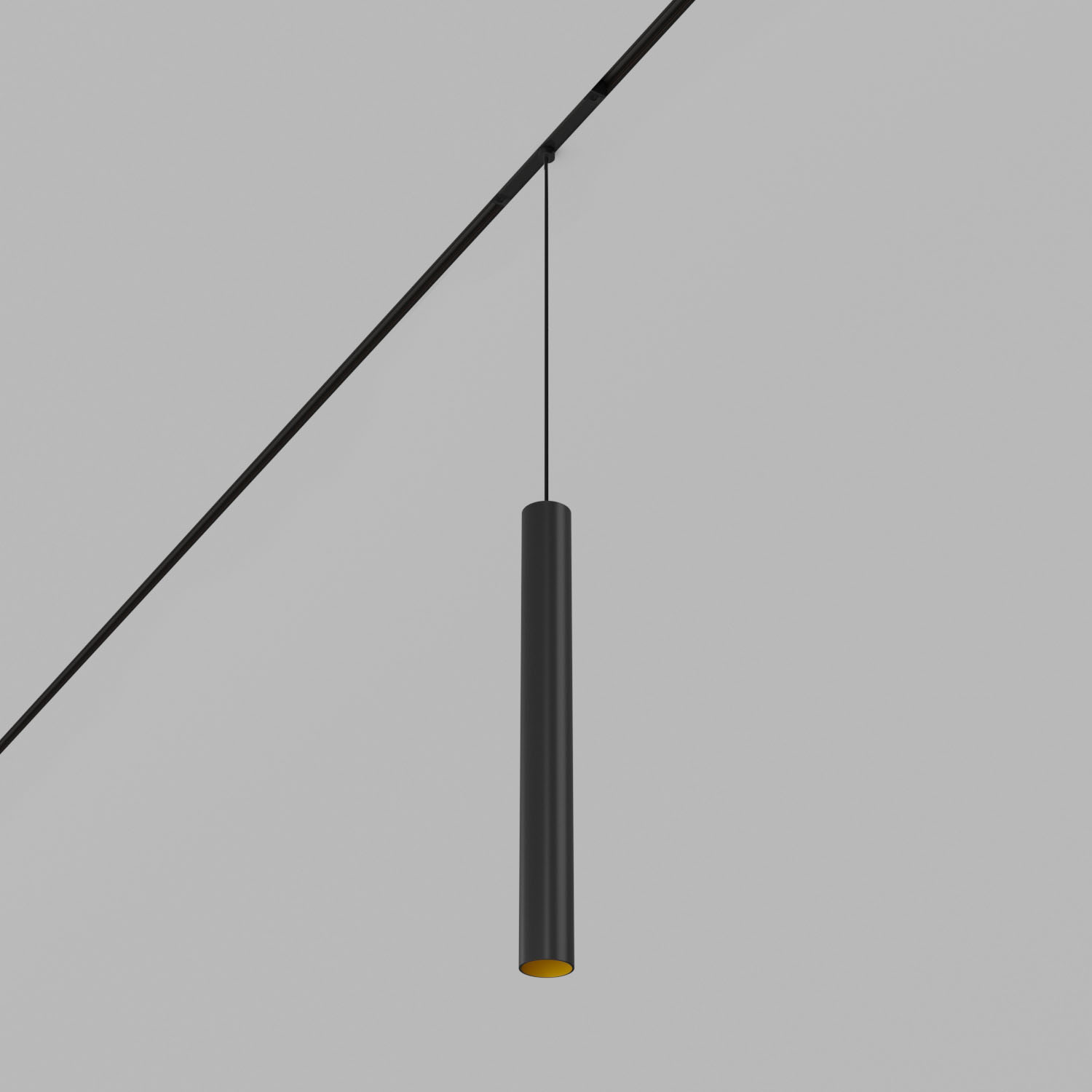 Светильник на магнитный трек Sagi T40 Zigbee 4000K Black-Gold подвесной LED (10909)