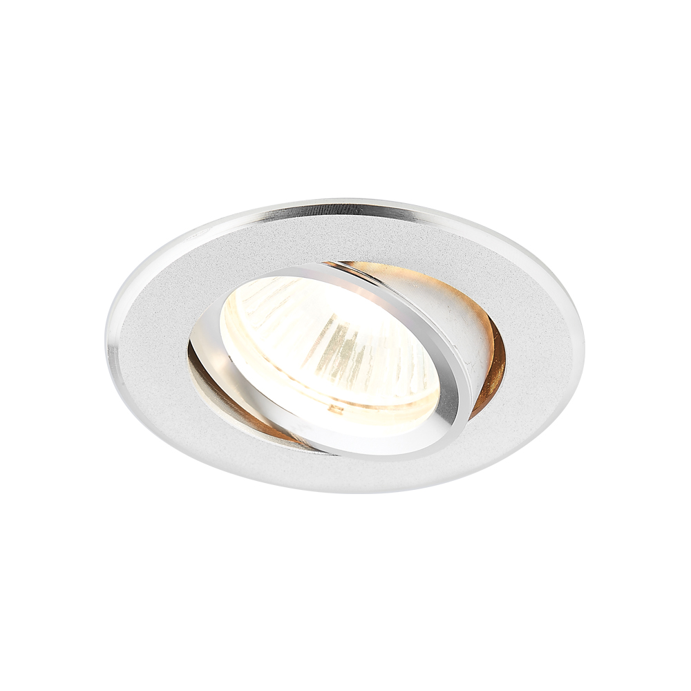 Встраиваемый точечный светильник MR16 с поворотным механизмом A502 AL алюминий MR16