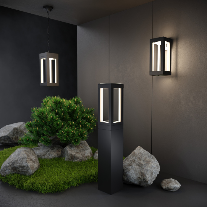 Уличный светильник подвесной светодиодный Frame 1528 TECHNO LED IP54 (a051857)