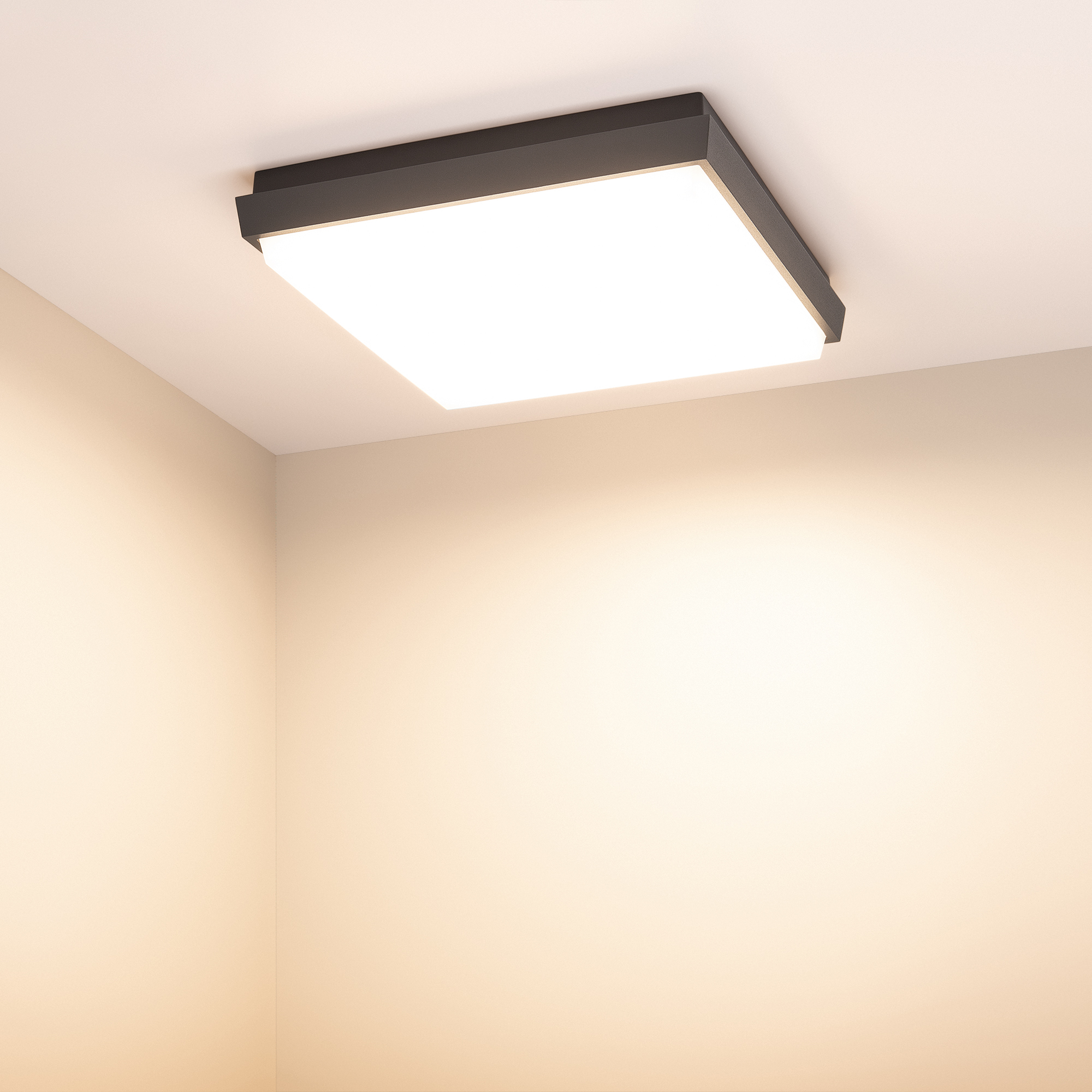 Светильник LGD-AREA-S240x240-25W Warm3000 (GR, 110 deg, 230V) (Arlight, IP54 Металл, 3 года) 029952