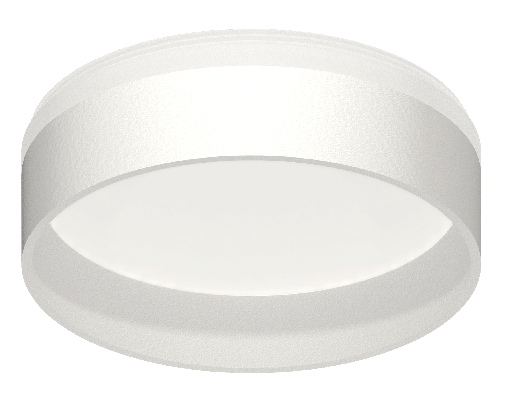 Насадка передняя для корпуса светильника с диаметром отверстия D85mm N8461 SWH/FR белый песок/белый матовый D85*H34mm Out30mm GX53