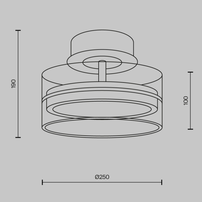 Потолочный светильник Maytoni Dress code MOD348CL-L18BBS3K (mod348cl-l18bbs3k)