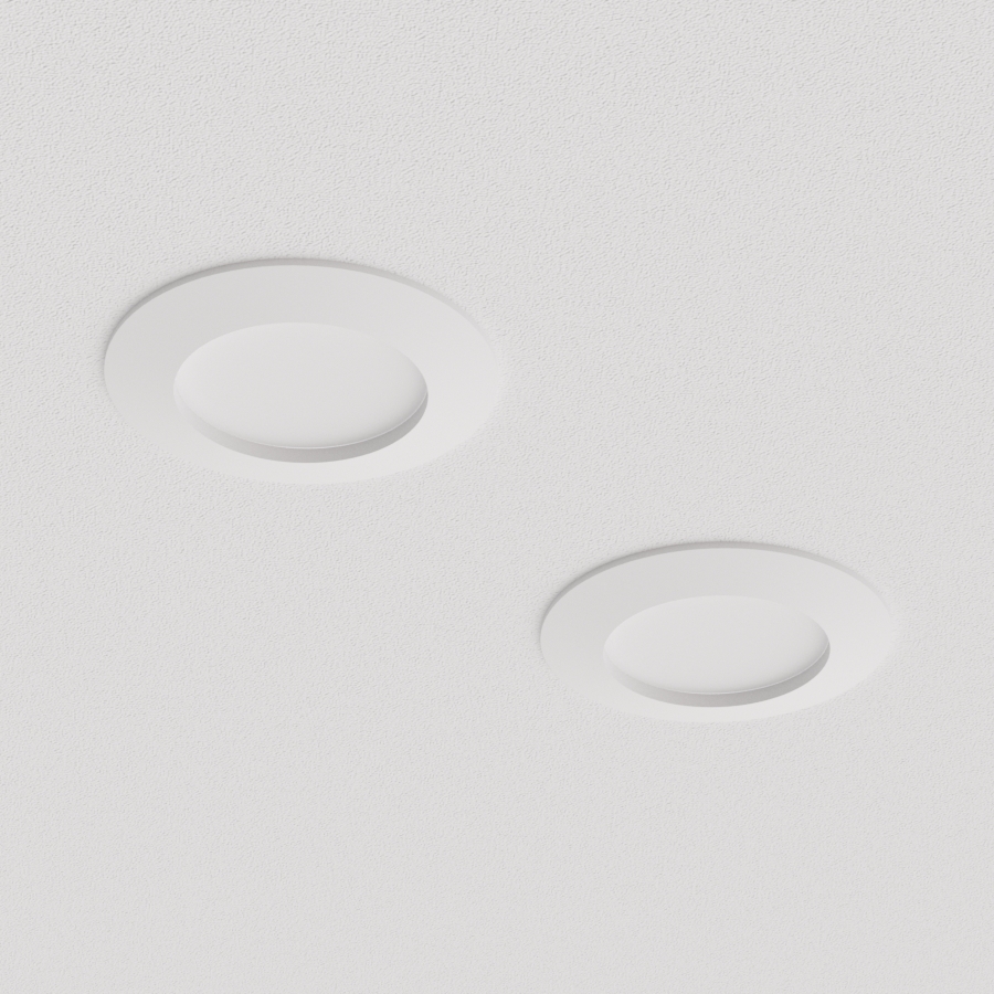 Встраиваемый светильник под сменную лампу Ledron MJ-1212 White (2322)