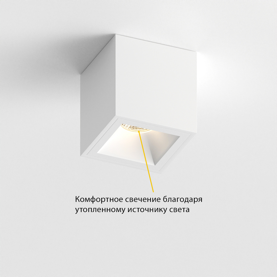 Накладной светильник под сменную лампу Ledron AO1706051 White (2815)