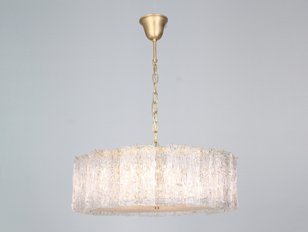 Подвесная люстра хрустальная Newport 10820 108248S brass (10824_8_s_brass)