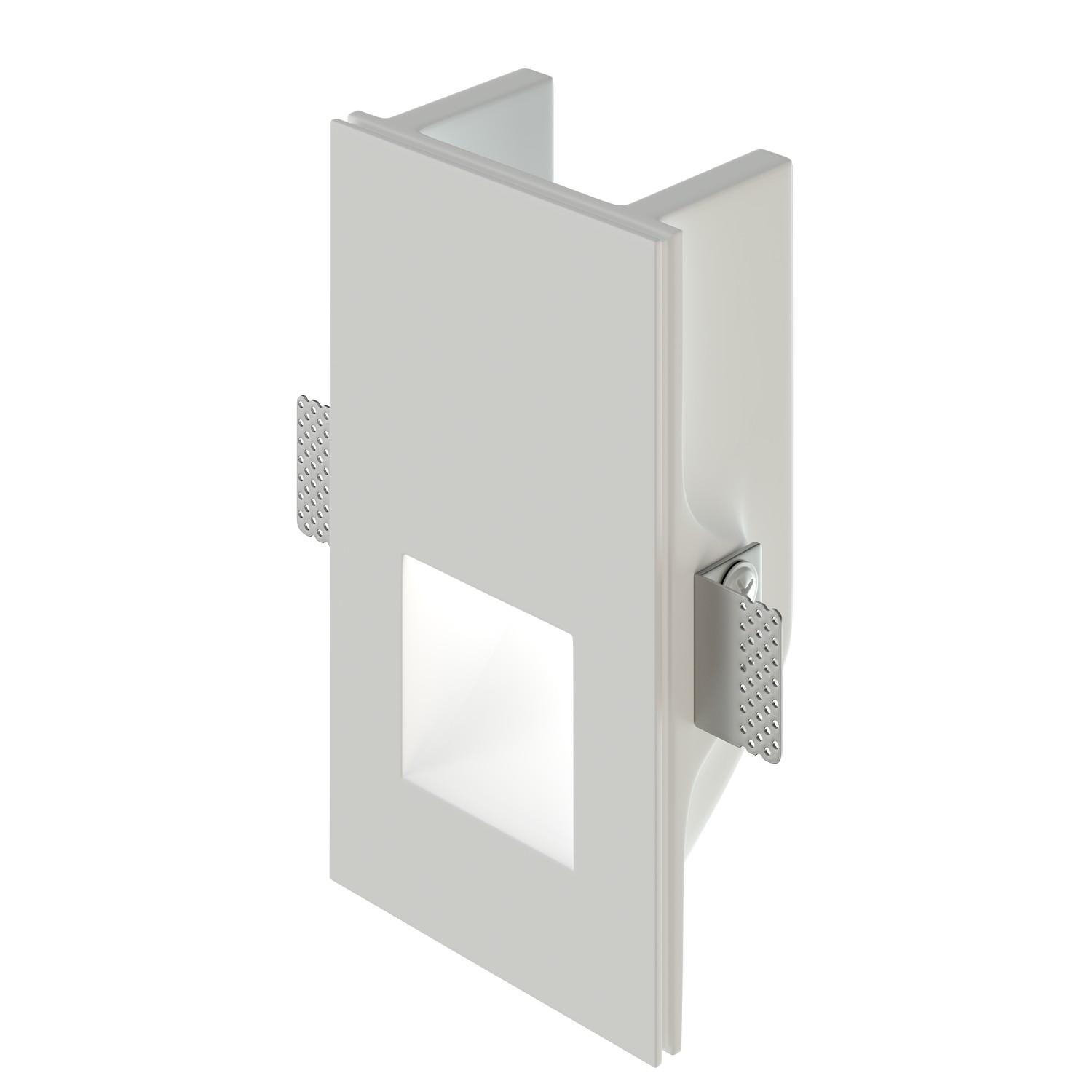 Встраиваемый гипсовый светильник для стен и ступеней Ledron MW6010 (3772)