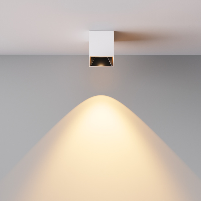 Накладной потолочный светильник Maytoni Alfa LED C064CL-5W27K-SQ-WB (c064cl-5w2_7k-sq-wb)