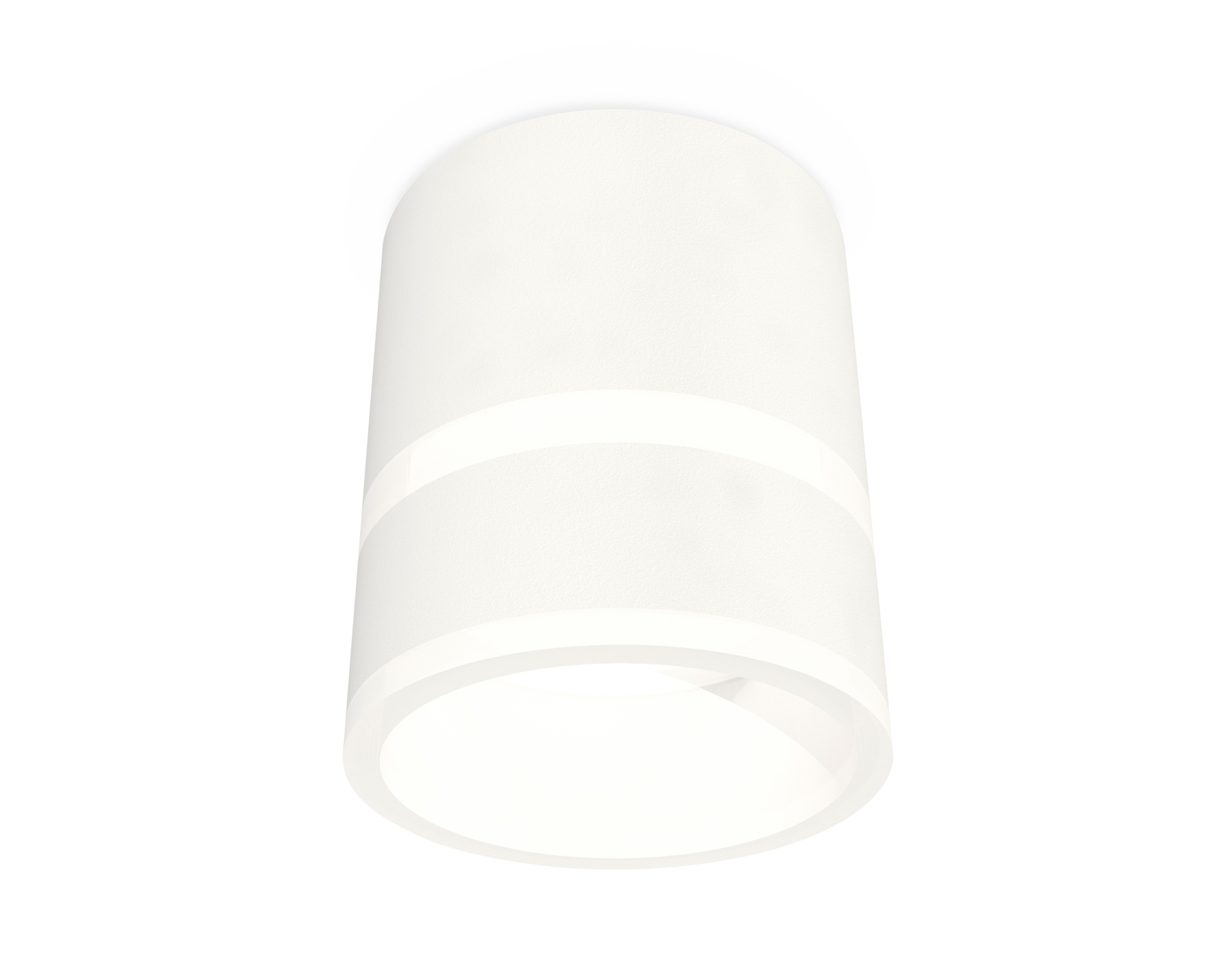 Комплект накладного светильника с акрилом XS8110005 SWH/FR белый песок/белый матовый GX53 (C8110, N8444)