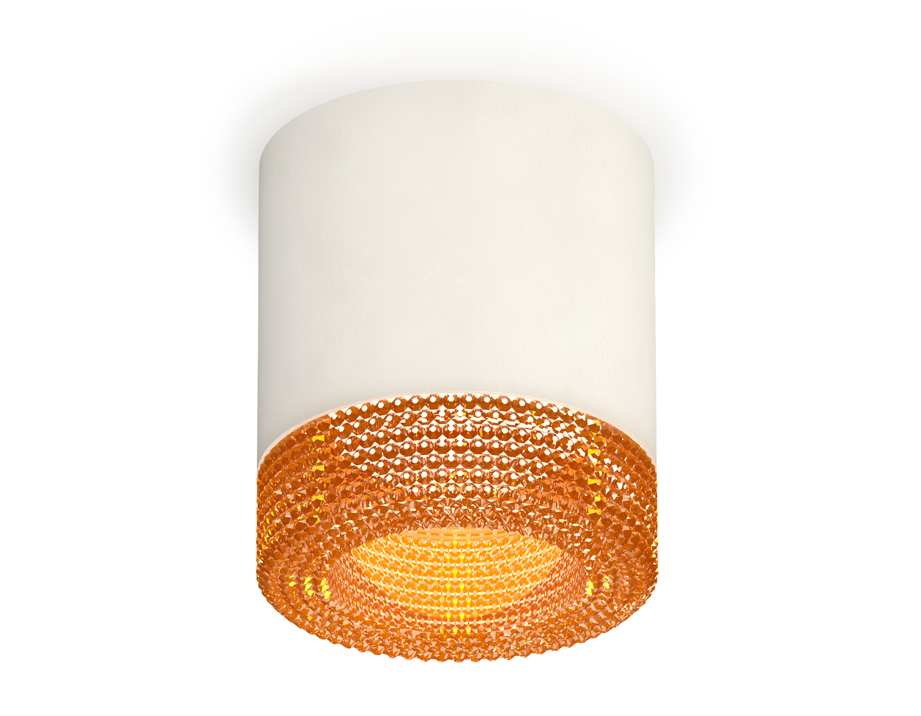 Комплект накладного светильника с композитным хрусталем XS7401024 SWH/CF белый песок/кофе MR16 GU5.3 (C7401, N7195)