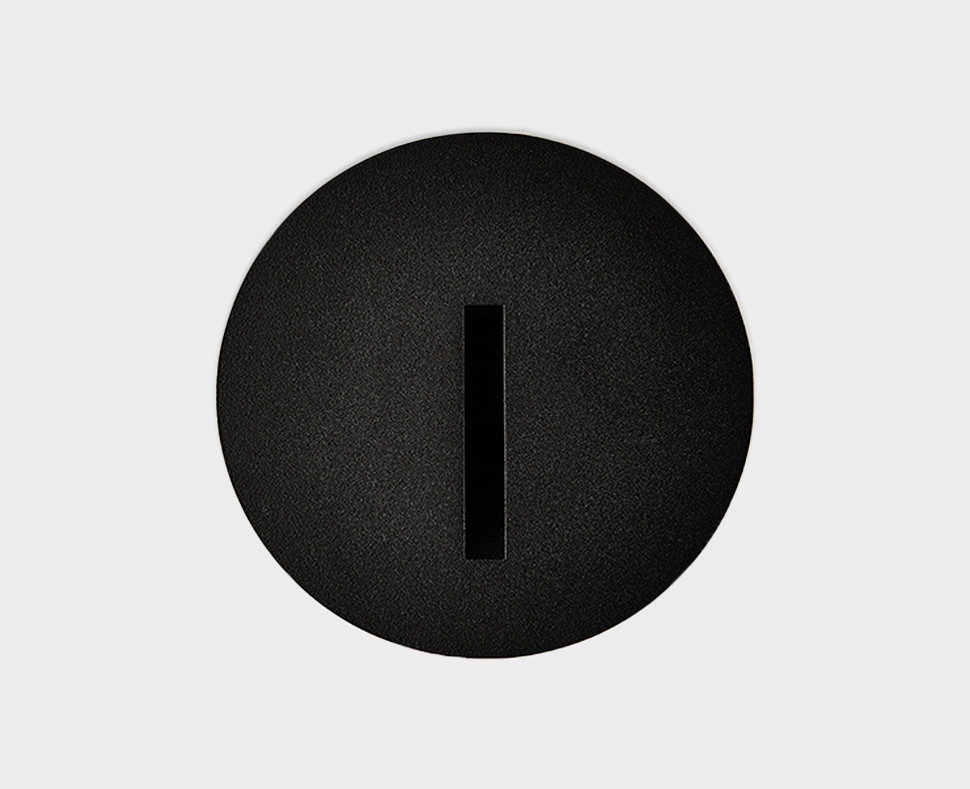 DL 3034 black светильник встраиваемый