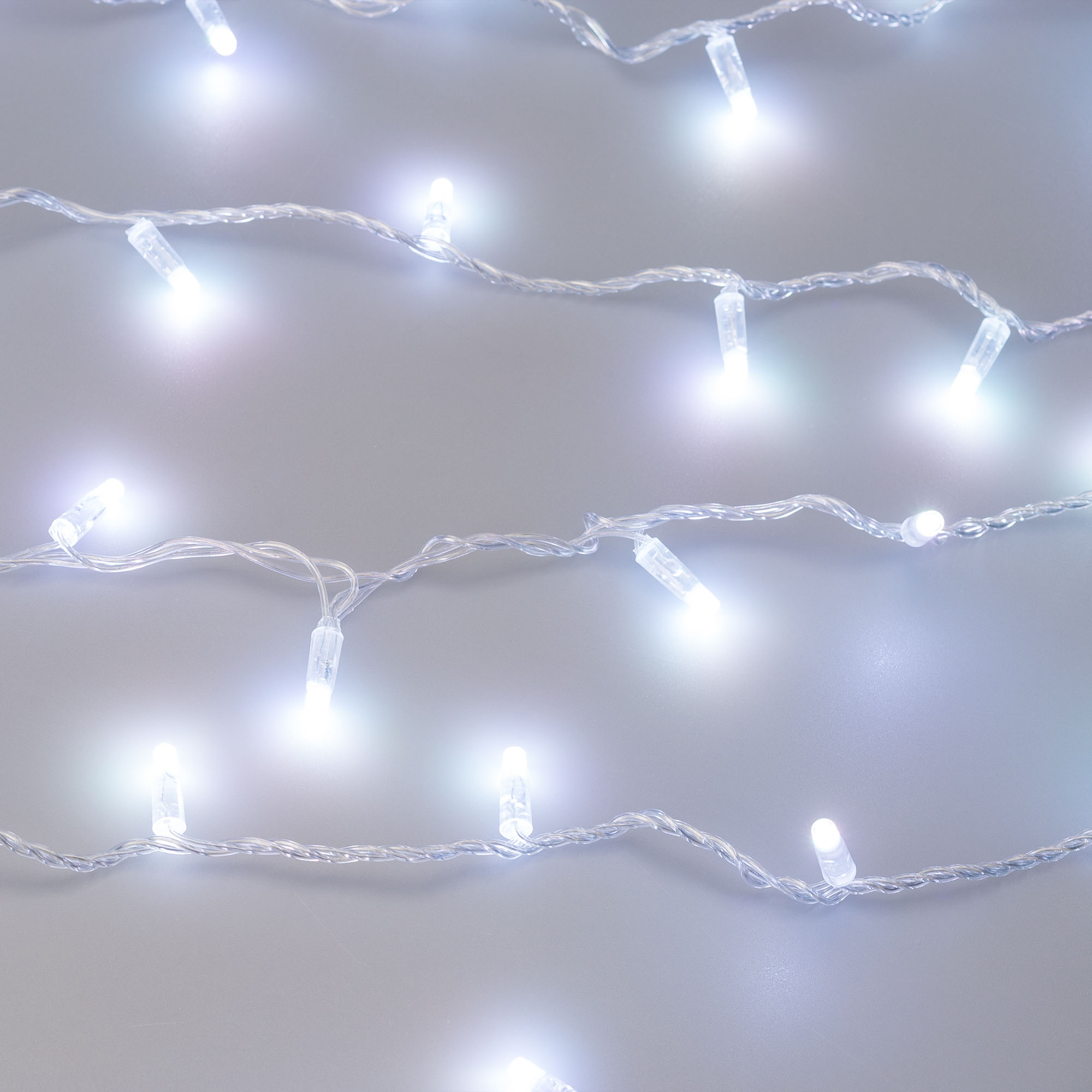 Светодиодная гирлянда ARD-STRING-CLASSIC-10000-CLEAR-100LED-SYNC RGB (230V, 6.5W) (Ardecoled, IP65) 031119