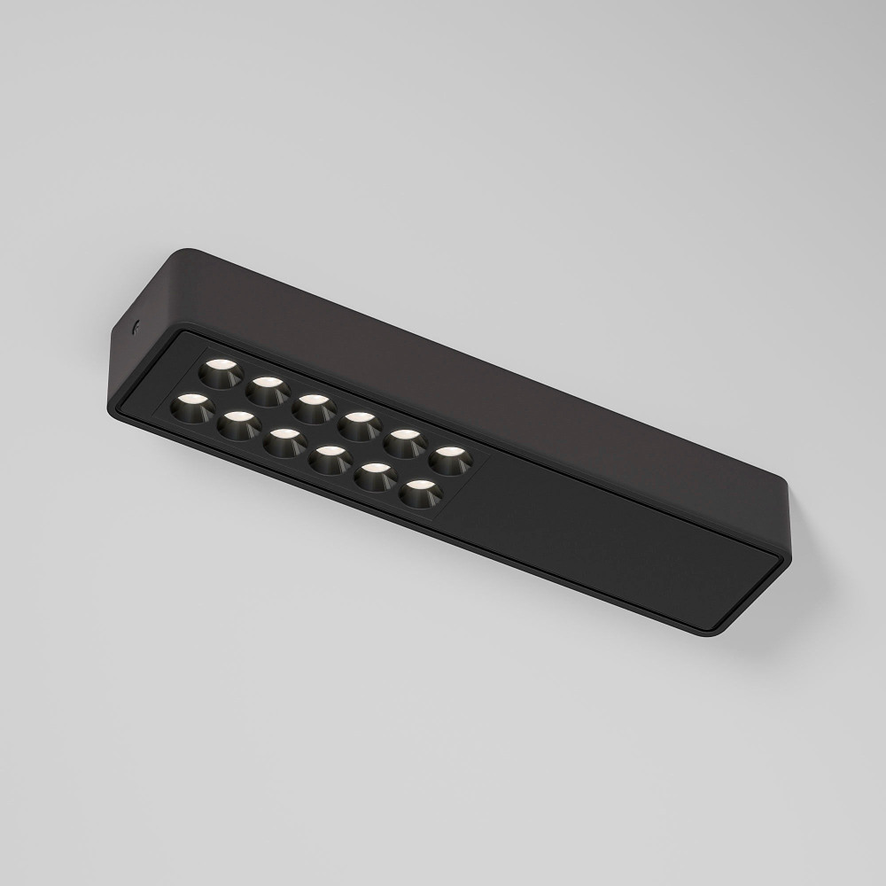 Светильник потолочный светодиодный Elektrostandard Tend 25114LED 9W 4000K черный (a068850)