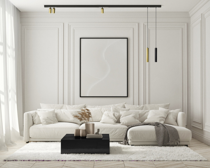 Трековый светильник светодиодный с управлением смартфоном и пультом Smart DK8008-BK (dk8008-bk)