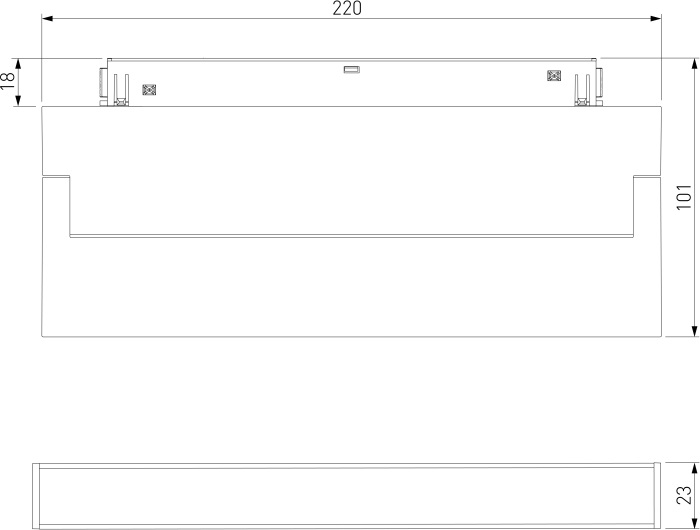 Трековый светильник магнитный светодиодный Elektrostandard Slim Magnetic 8508201 (a063543)