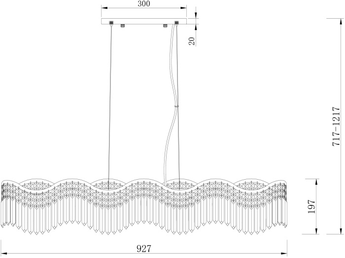 Подвесной светильник Gracia DIA201PL-06G1 (dia201pl-06g1)