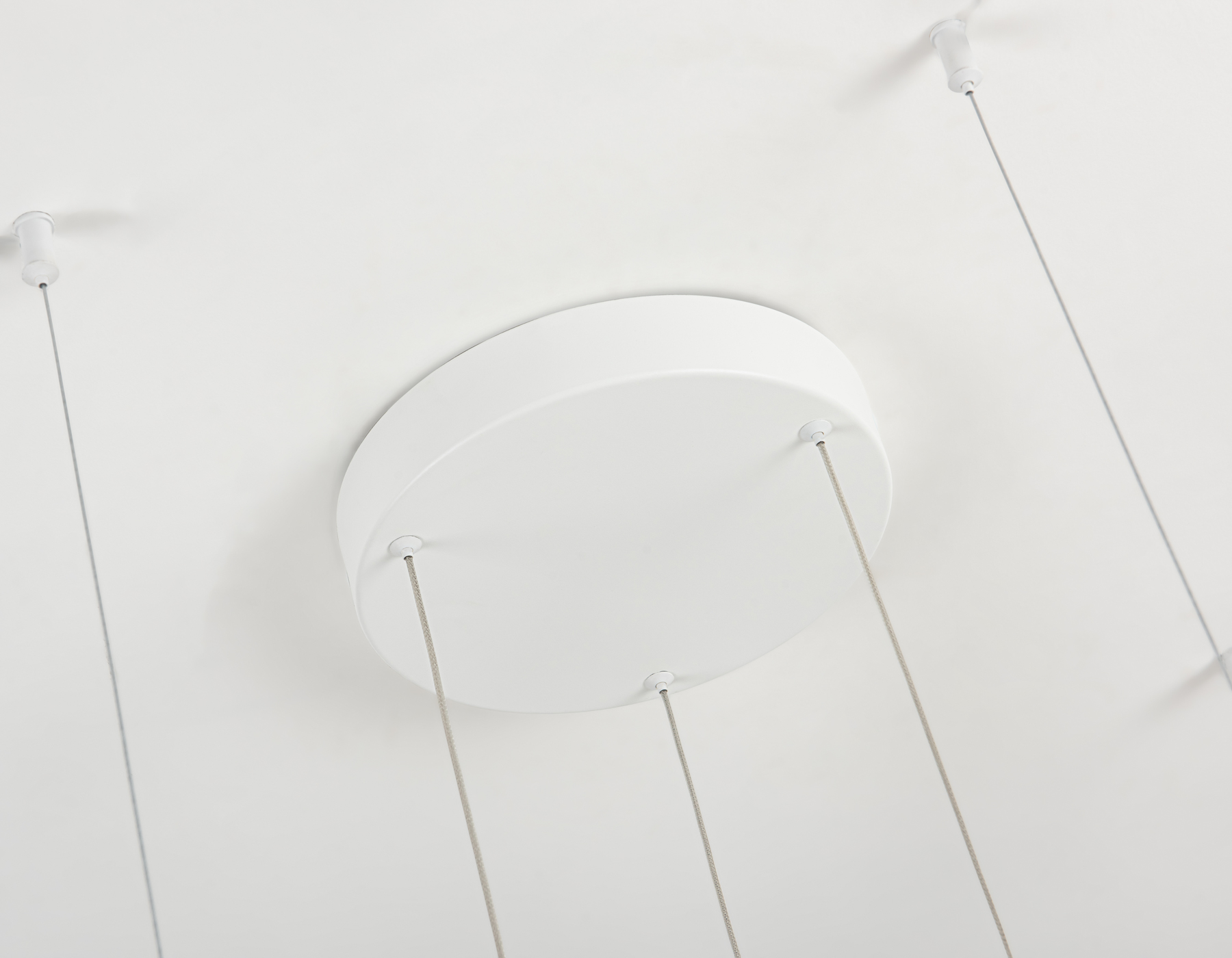 Подвесной светодиодный светильник FL5881/3 WH белый 90W 3000K/4200K/6400K D800/600/400*1070 (без ПДУ)