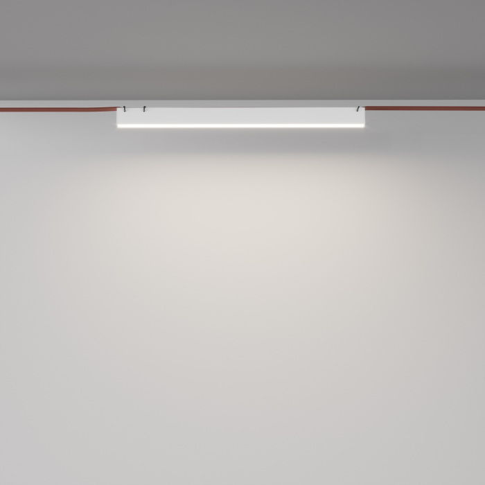 Трековый светильник Maytoni Basis Parity TR129B-24W4K-W 48V 4000K 24Вт белый (tr129b-24w4k-w)