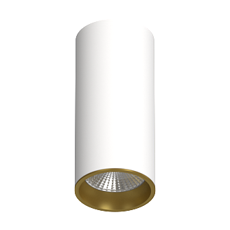 Накладной светодиодный светильник SLC739212W White-Gold 4000K (10740)