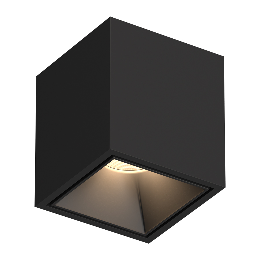 Накладной светодиодный светильник Ledron KUBING Black (2609)