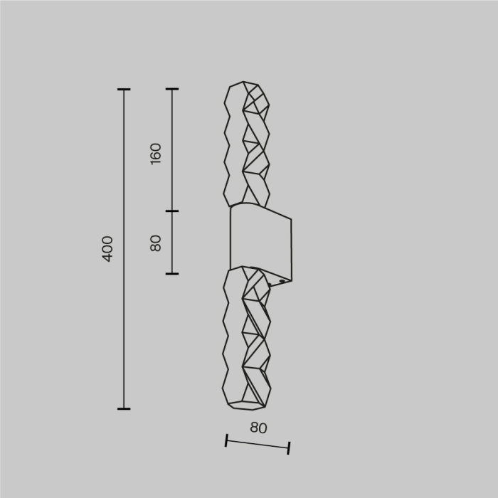 Настенный светильник Maytoni Selemo MOD328WL-L5CH3K (mod328wl-l5ch3k)
