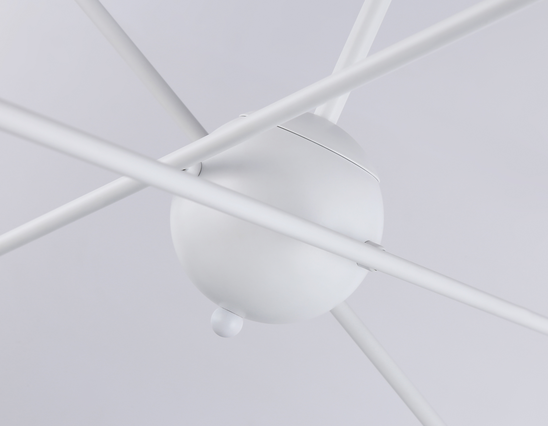 Подвесной светильник в стиле лофт TR80432/6 WH/GD белый/золото E27/6 max 60W D950*730