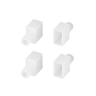 Заглушка WPH-FLEX-0612-SIDE WHITE с отверстием (Arlight, Силикон) 040834