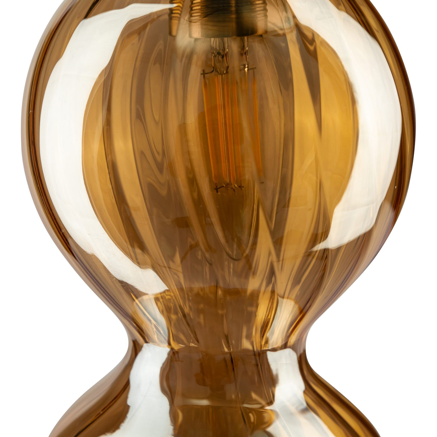 Светильник подвесной Crystal Lux IRIS SP1 B AMBER