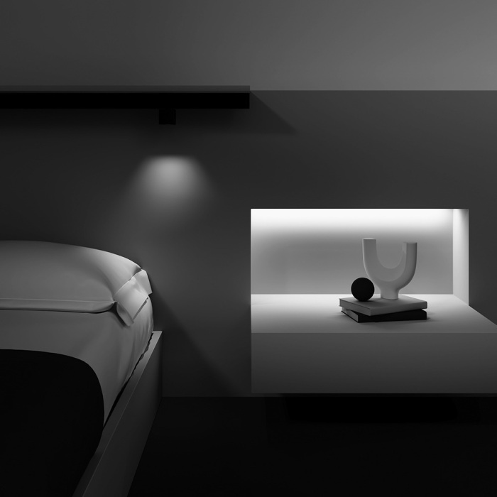 Трековый светильник магнитный 48V Maytoni Alfa S TR133-2-7W4K-B (tr133-2-7w4k-b)