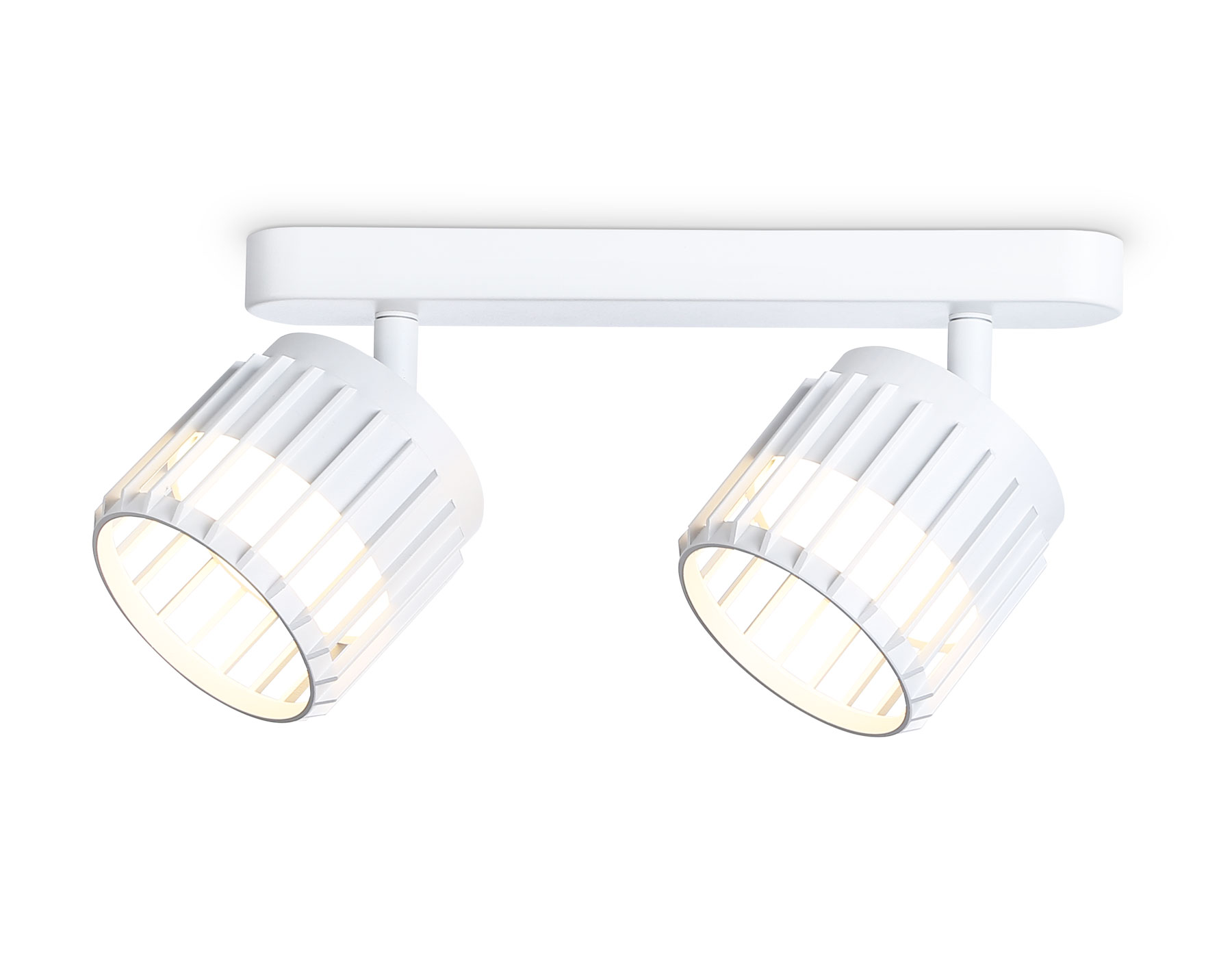 Настенно-потолочный поворотный спот со сменной лампой GX53 TN71161/2 WH белый GX53/2 260*100*125